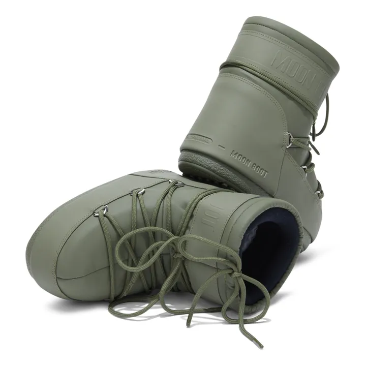 Moon Boot Moon Boot Icon Low Rubber | Vert kaki