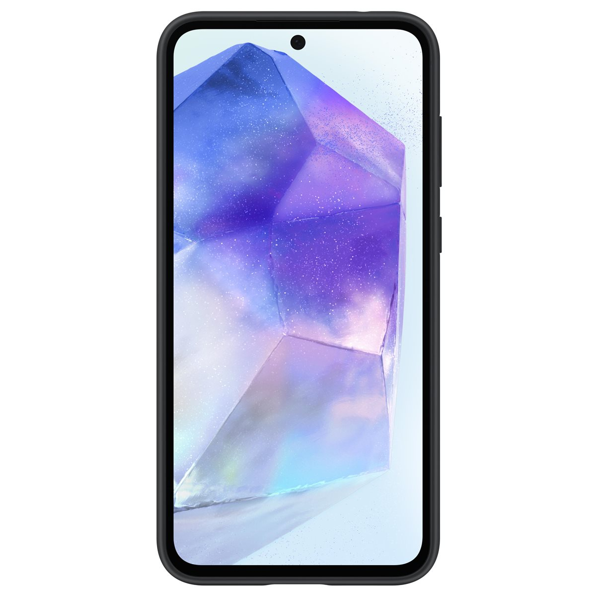 Galaxy A55 Silikon Cover Hülle (EF-PA556TBEGWW) - Schwarz