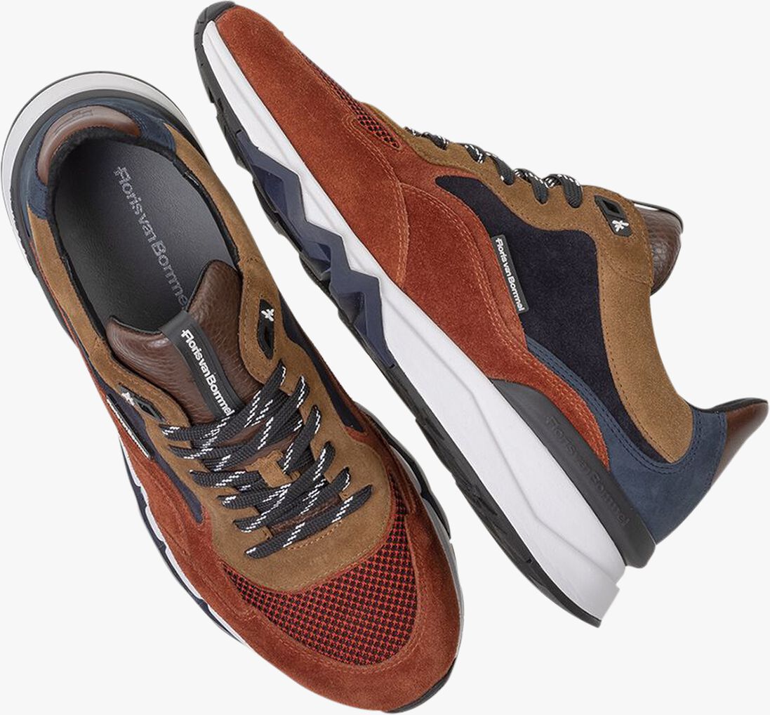 FLORIS VAN BOMMEL oranje floris van bommel lage sneakers sfm-10136