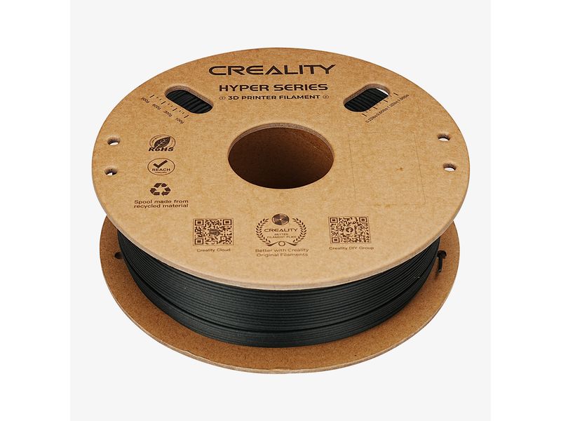 Creality Filament PLA Hyper Carbon Dunkelgrün, 1.75 mm, 1 k Hochwertiges 1.75 mm PLA Hyper Karbon Filament für 3D Drucker