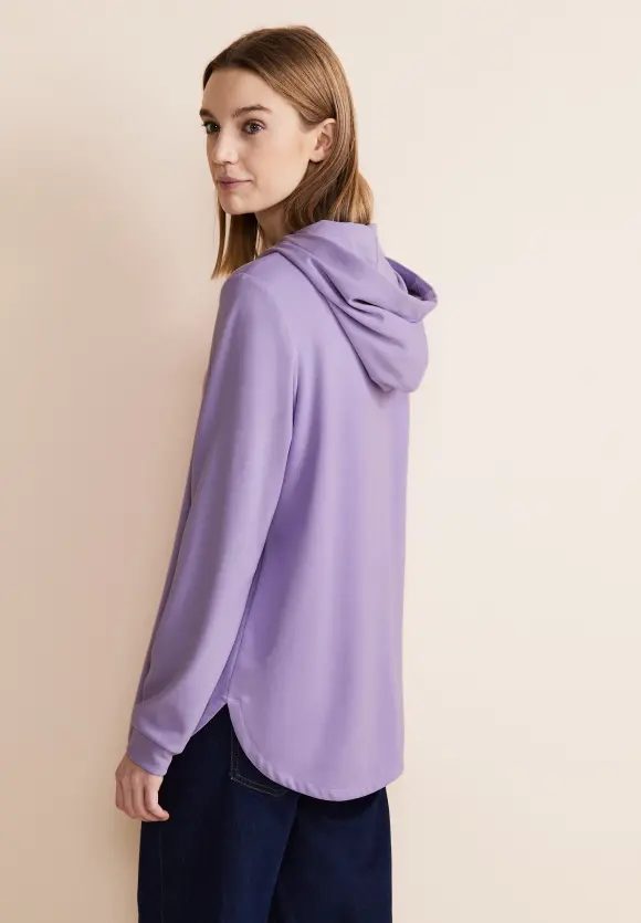 Shirt im Hoodie Style - smell of lavender