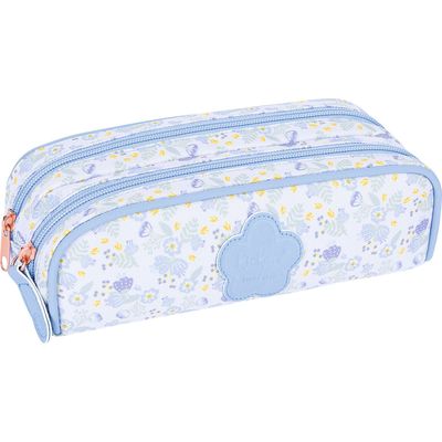 Trousse Kickers Premium Girl - 2 compartiments - marine - Oberthur