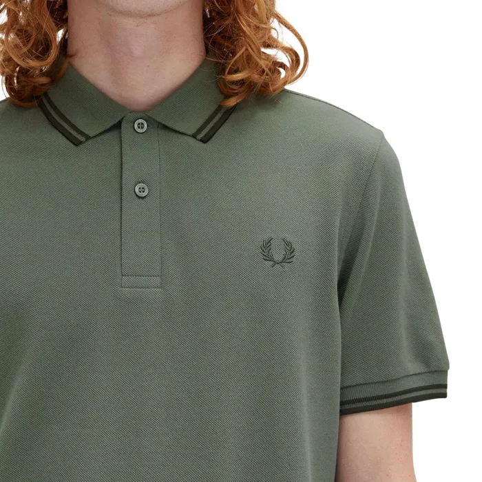 Fred Perry Twin Tipped Polo Heren