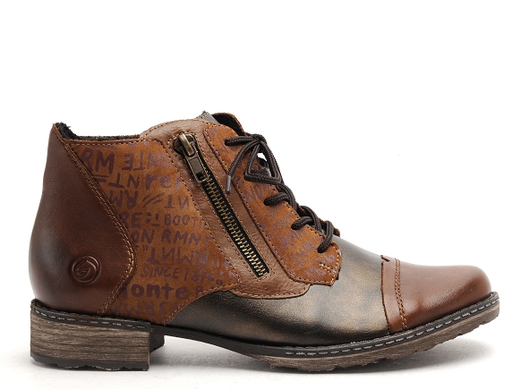 Remonte boots bottine plates femme d4378 marron