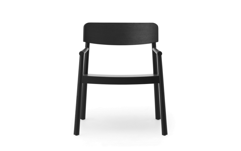 Normann Copenhagen Timb fauteuil bruin
