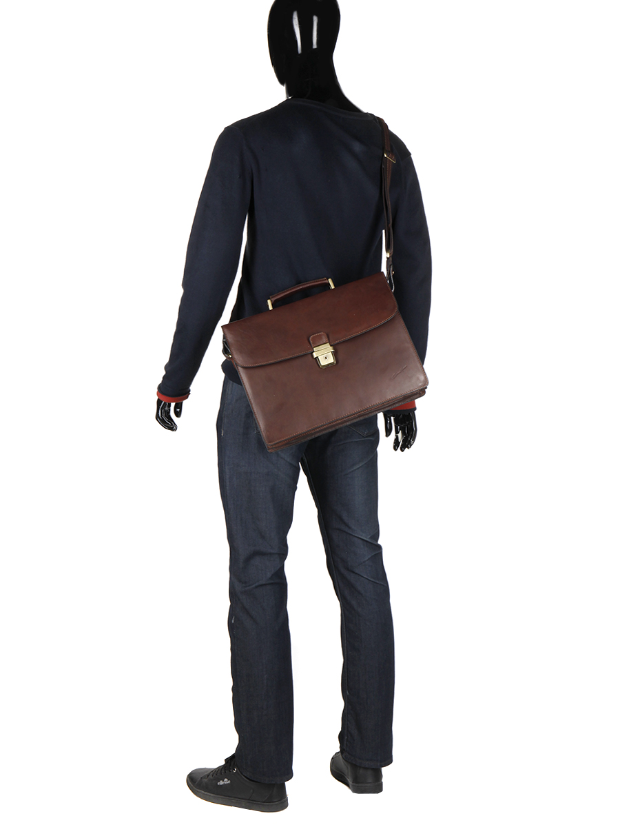Serviette GÀrard HÀnon  Arizona 38 cm - 2 soufflets