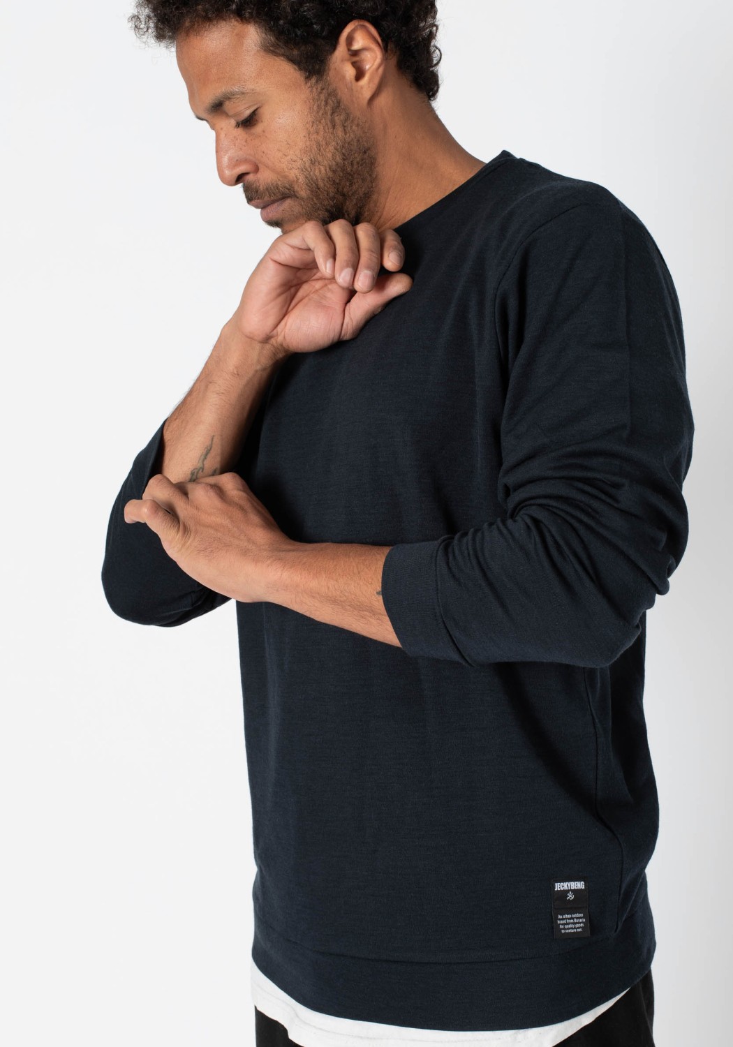 Jeckybeng The Merino Sweater Unisex Midnight