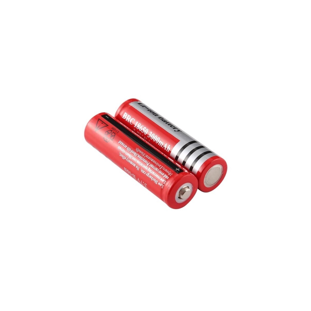 Batteri 18650 3000 mAh 3,7 V - 2-pakning