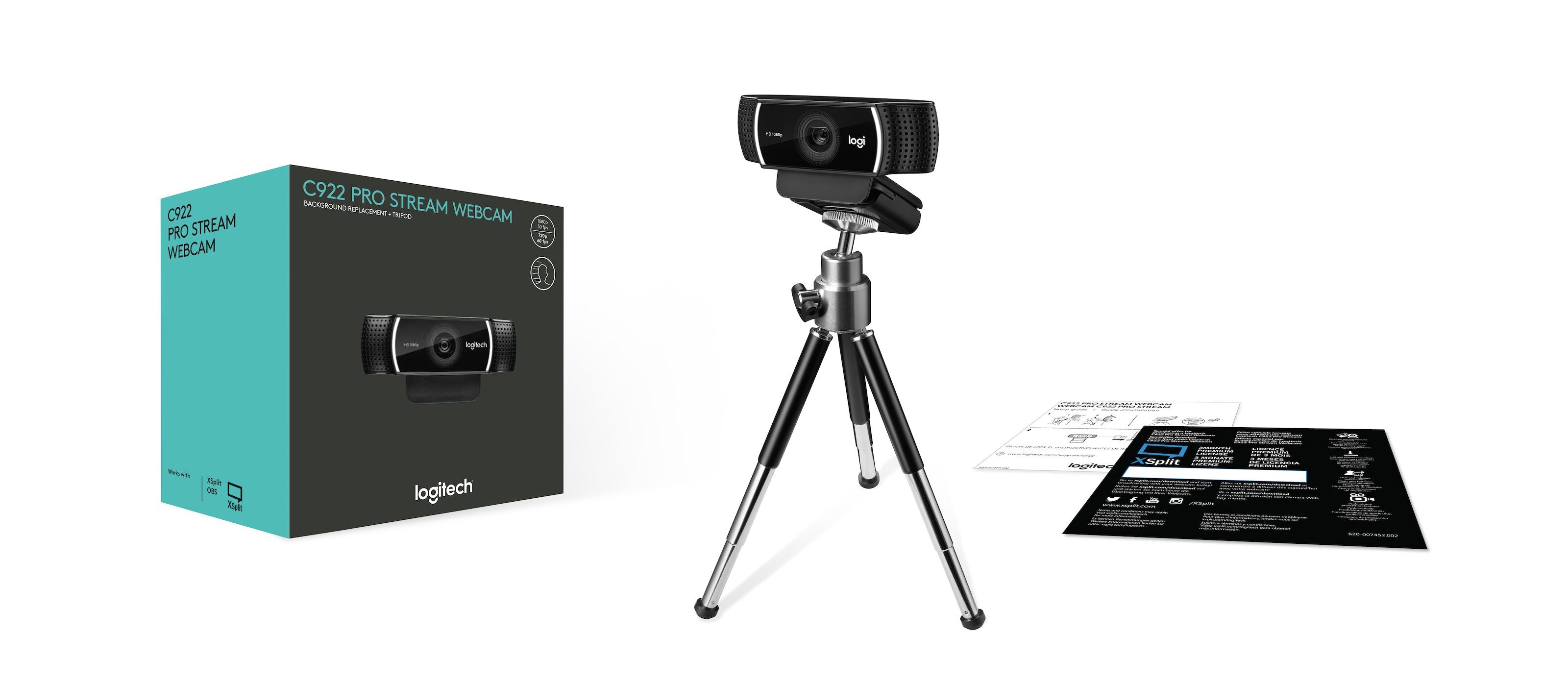 Logitech C922 Pro Stream Webkamera
