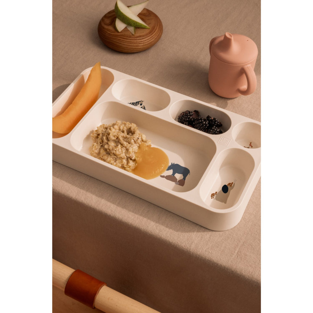 Køb LIEWOOD All Together / Sandy Mosu Divider Tallerken