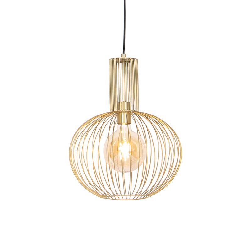 Design hanglamp goud - Wire Bake
