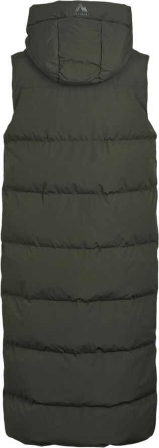 MCKINLEY Long Puffer vest Grøn