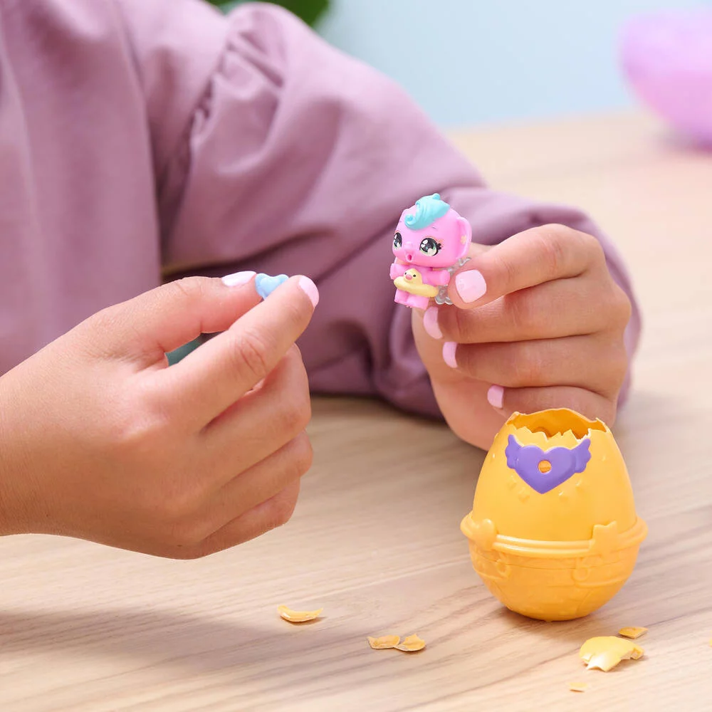 HATCHIMALS - PACK DE 1 HATCHIMALS + BIBERON