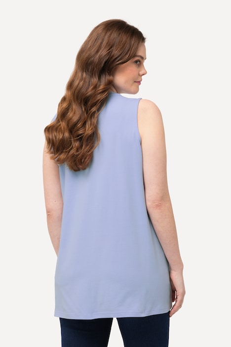 Longtop, Classic Fit, Carree-Ausschnitt, ärmellos