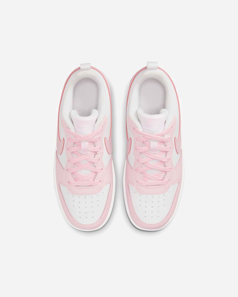Chaussures Nike Court Borough Low 2 Rose pour enfant