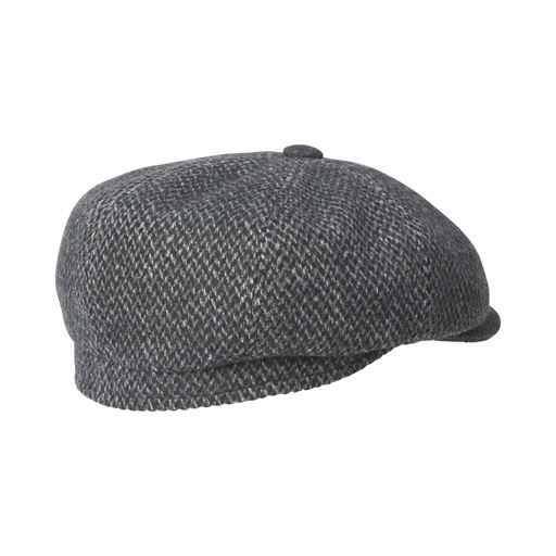 MJM Peeky Xtra 42 Wool Mix Sixpence, Grey Antra Peak, XL