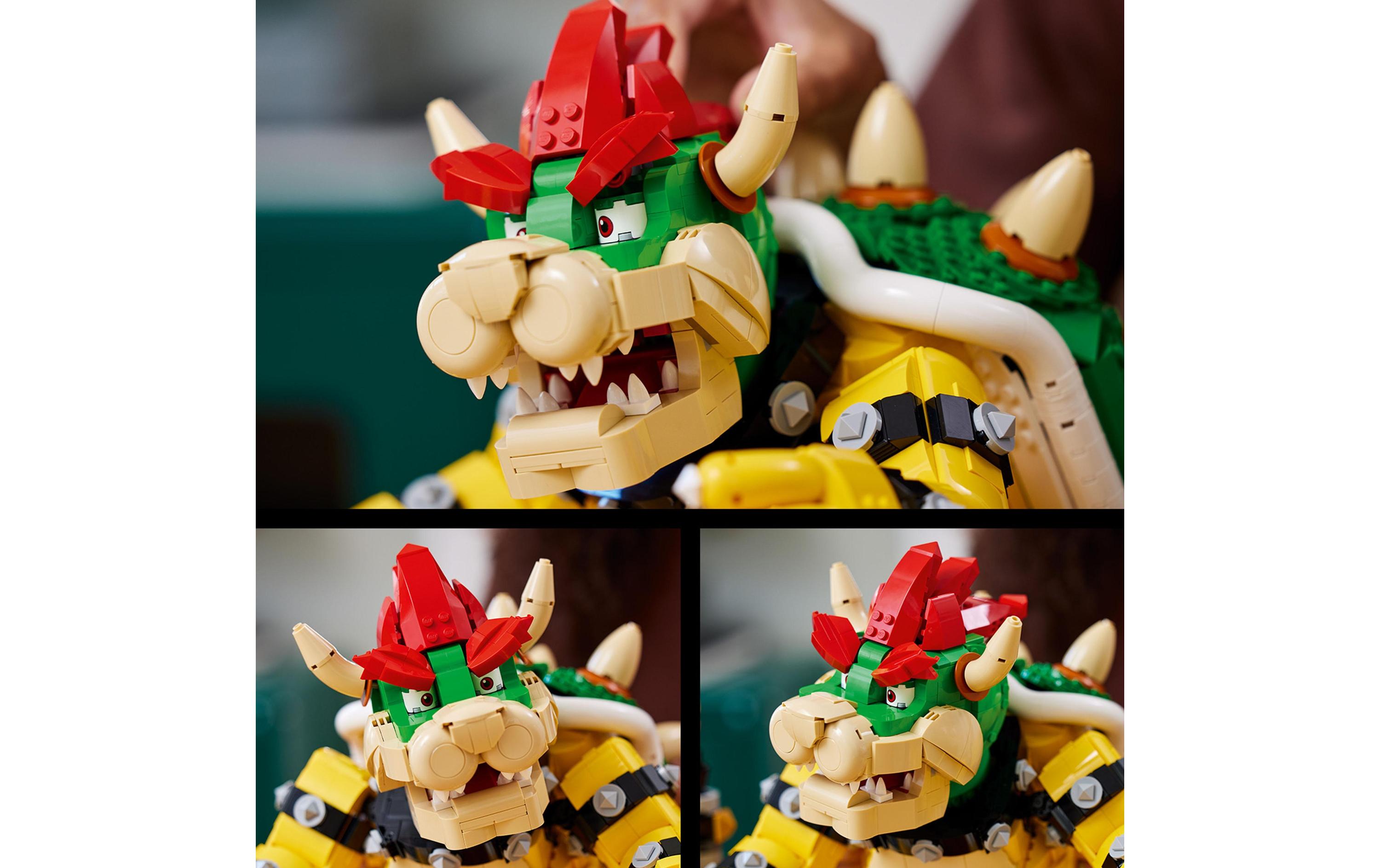 Super Mario Der mächtige Bowser 71411<br>Detailgetreues Modell des ultimativen Endgegners zum Bauen und Ausstellen