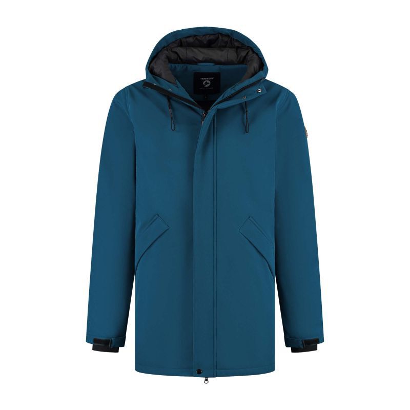 Travelin Enok - Softshell jas - Blauw - M