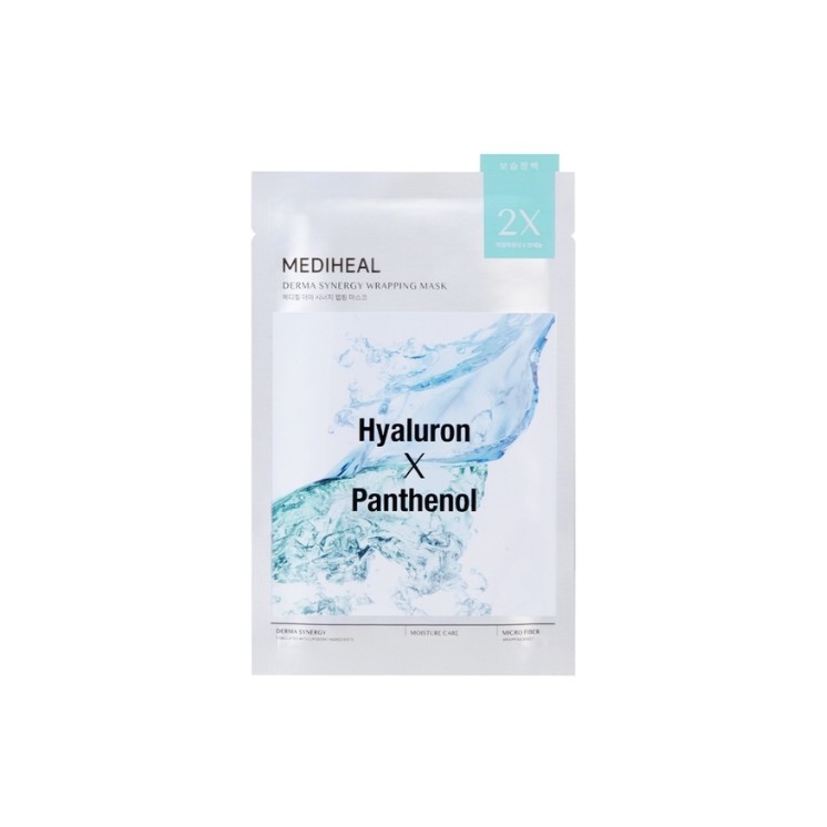 Mediheal Derma Synergy Hyaluron & Panthenol Feuchtigkeitsspendende Tuchmaske 25 ml