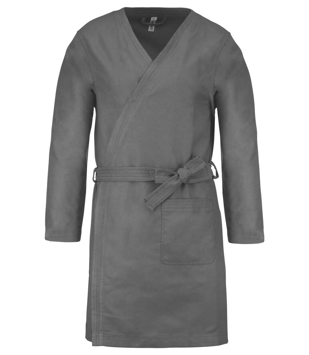 Peignoir de bain ultra léger microfibre chamois - PA577 - gris