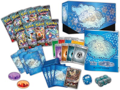 Pokémon Scarlet & Violet Stellar Crown Elite Trainer Box Samlekort