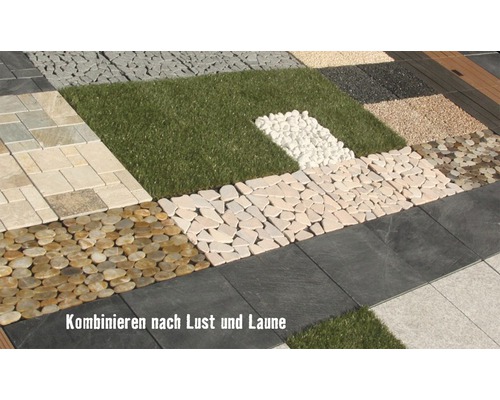 Florco Grip kunststof kliktegel, 40 x 40 x 1,8 cm, 1 verpakking van 6, zwart