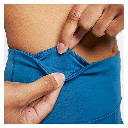 Collant 7/8 Femme Nike Dri-Fit Fast Bleu