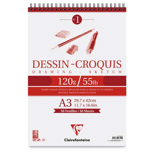 Clairefontaine Zeichenblock 