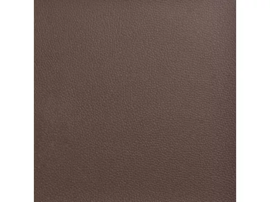 Fauteuil inclinable avec repose-pieds marron similicuir