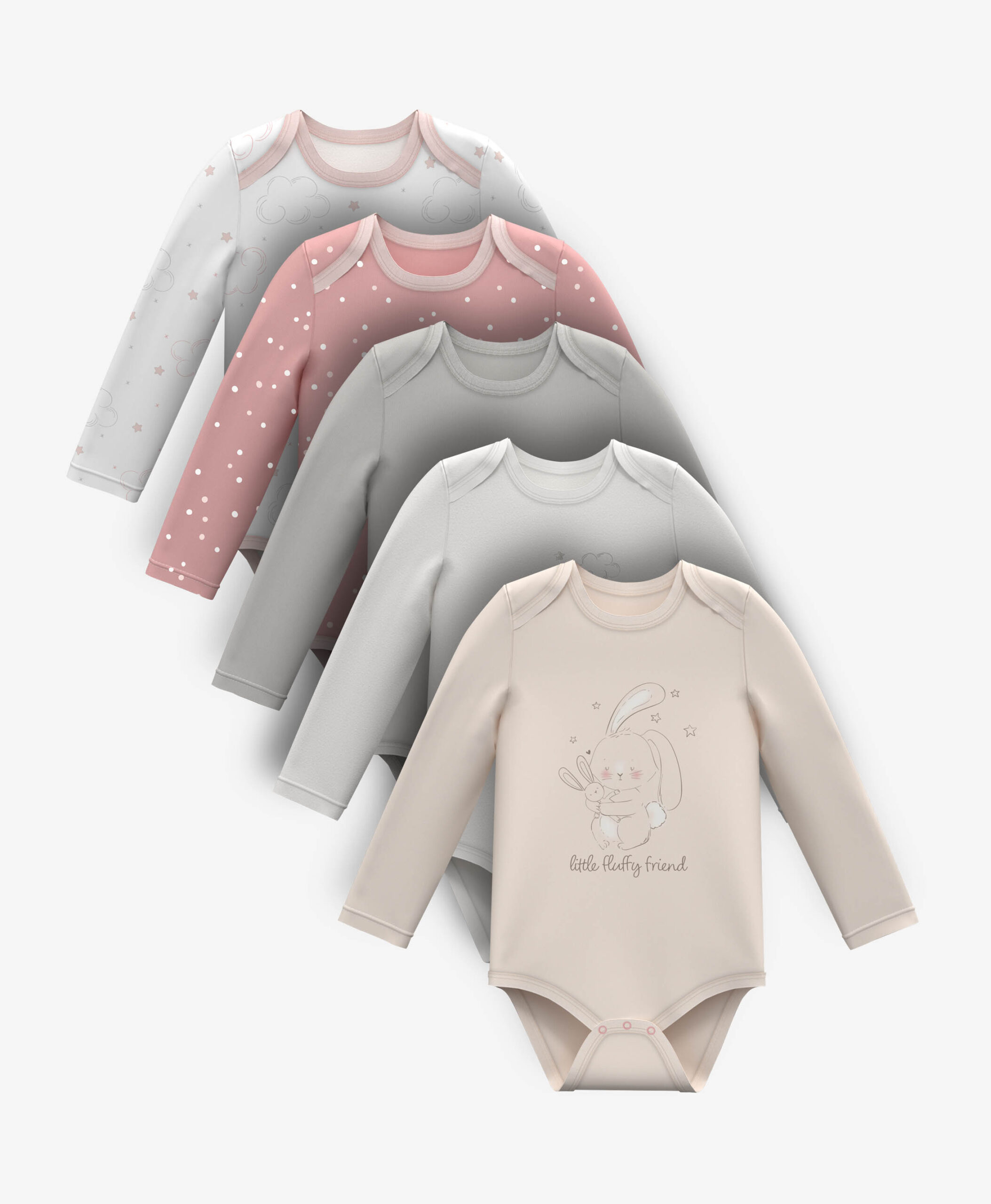 Body's, 5er-Pack, 100% Baumwolle