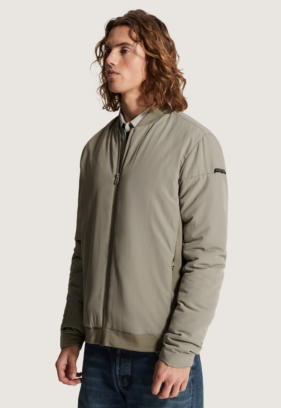 Cast Iron Barker Bomber Jacket