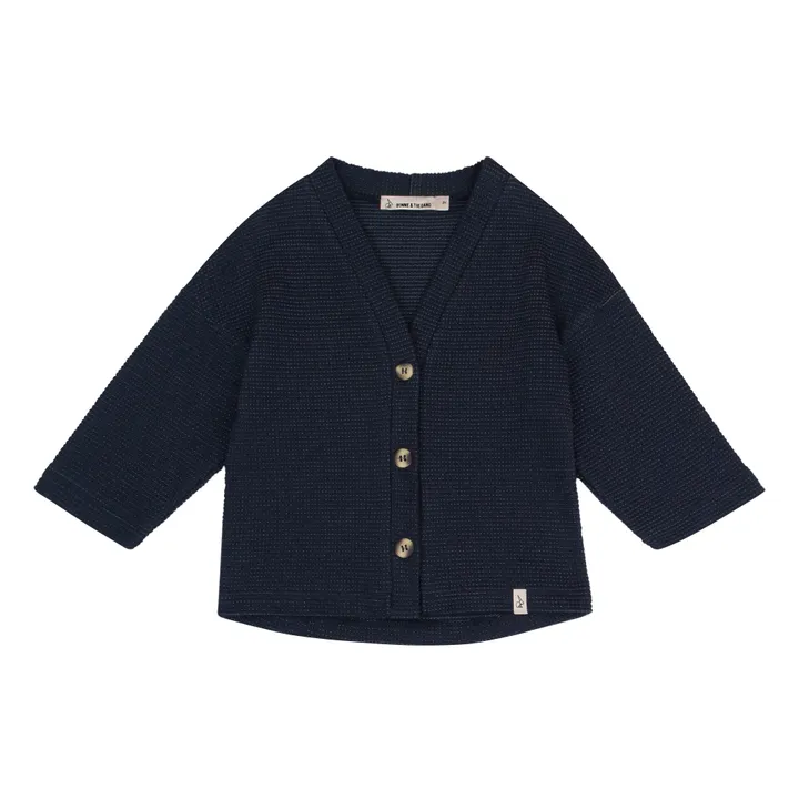 Bonnie & The Gang Cardigan Gigi Coton Bio | Noir