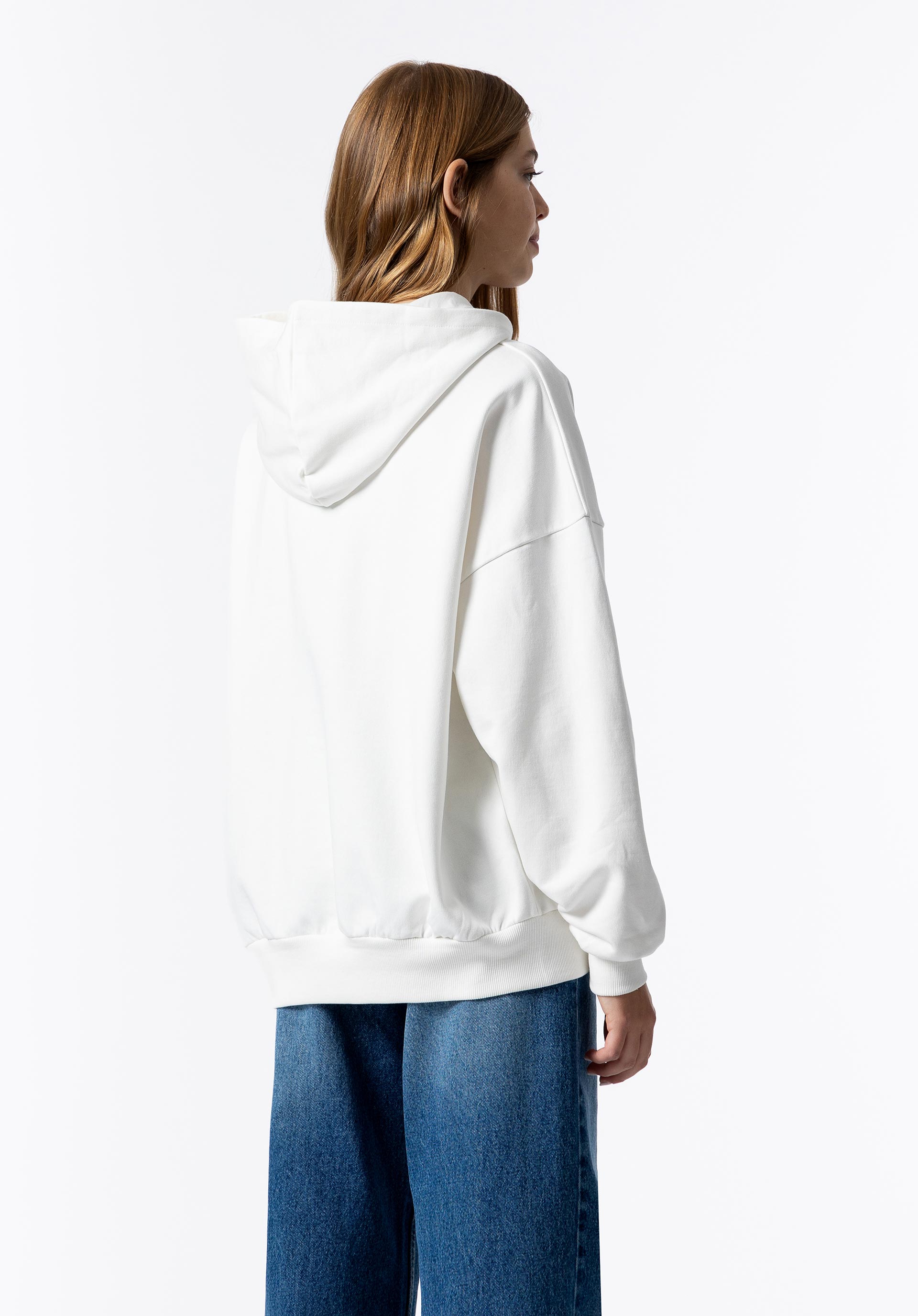 Hoodie com Estampado Frontal