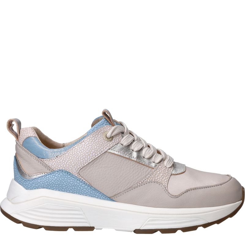 Xsensible Newport Stretchwalker Sneakers Taupe Dames