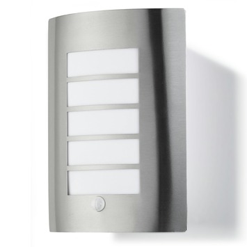 GAMMA buitenlamp Swansea RVS met bewegingssensor