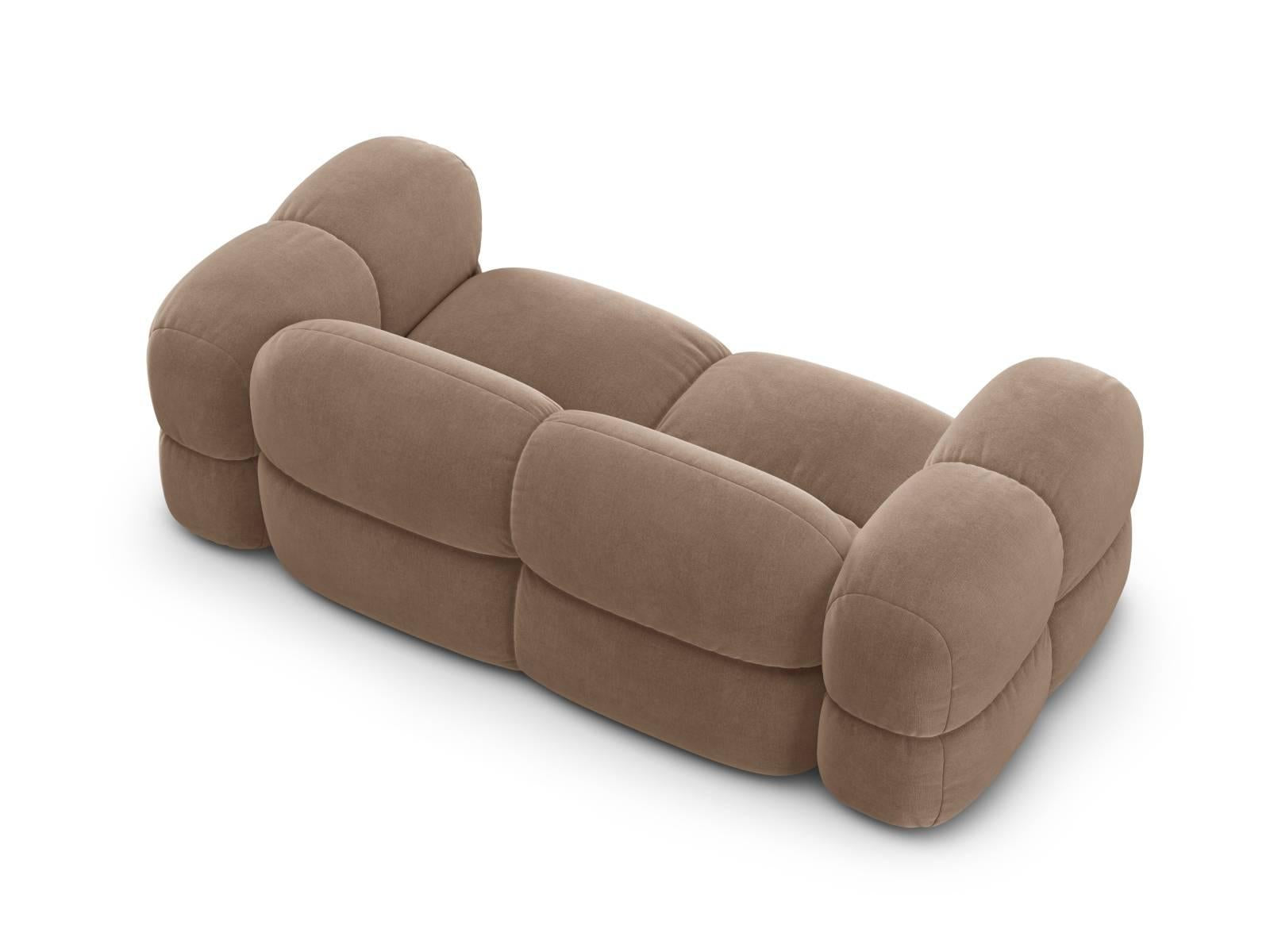 Cosmopolitan Design Loretto 2,5-zitsbank - Donkerbeige