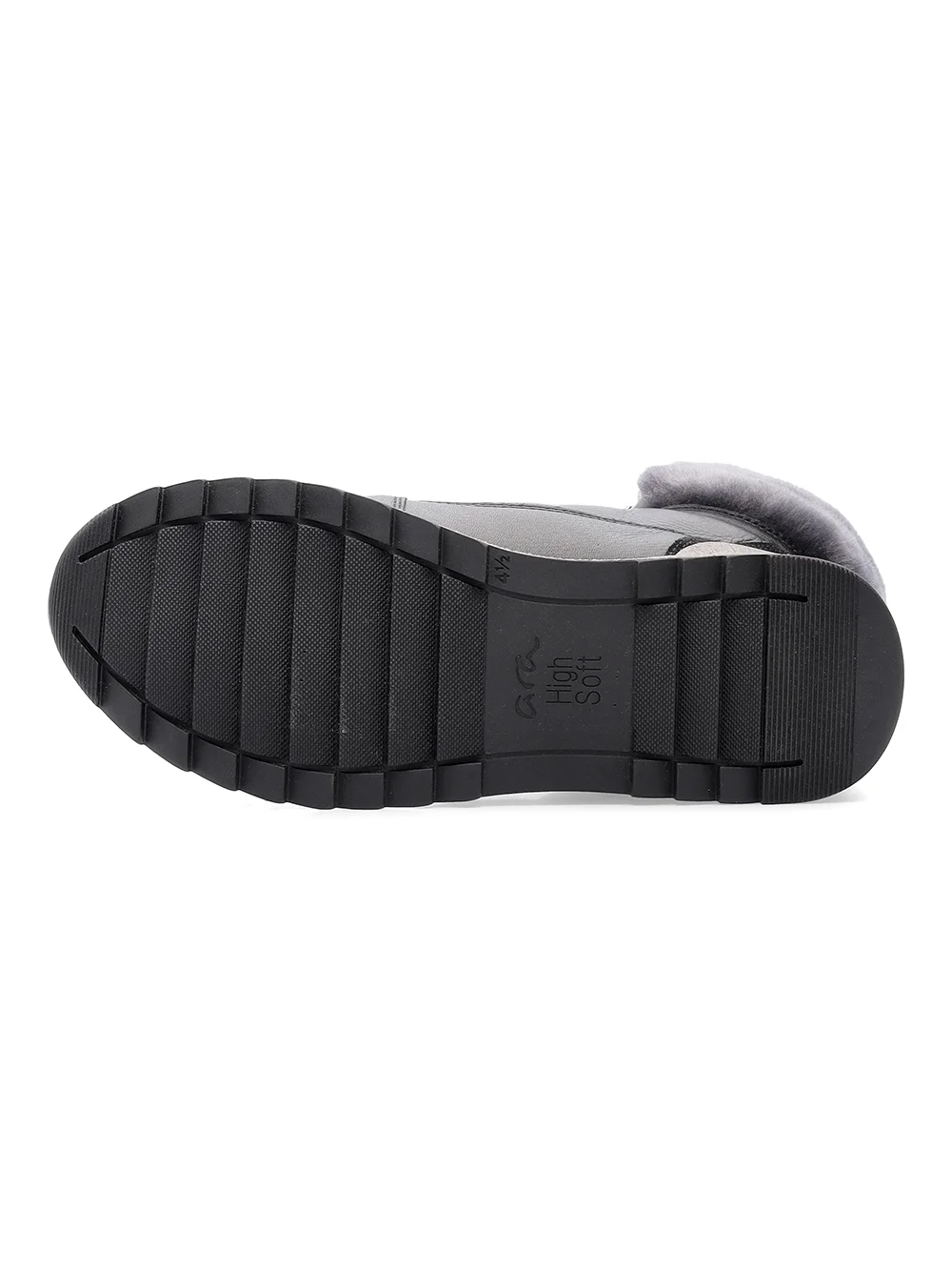 Stiefelette Osaka schwarz-grau