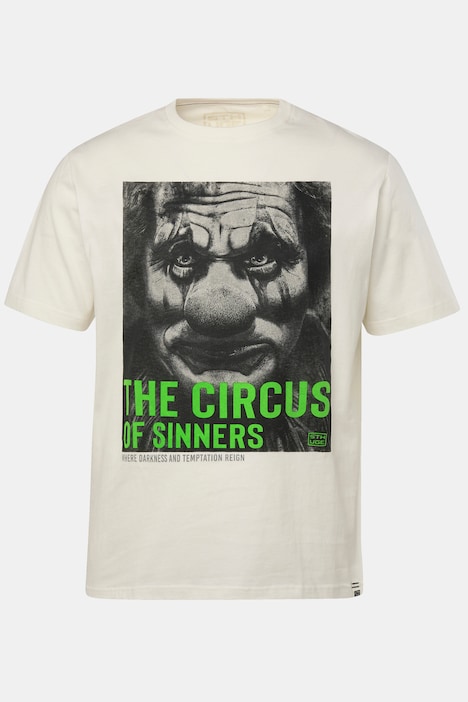 STHUGE T-Shirt, Halbarm, Print, Rundhals, bis 8 XL
