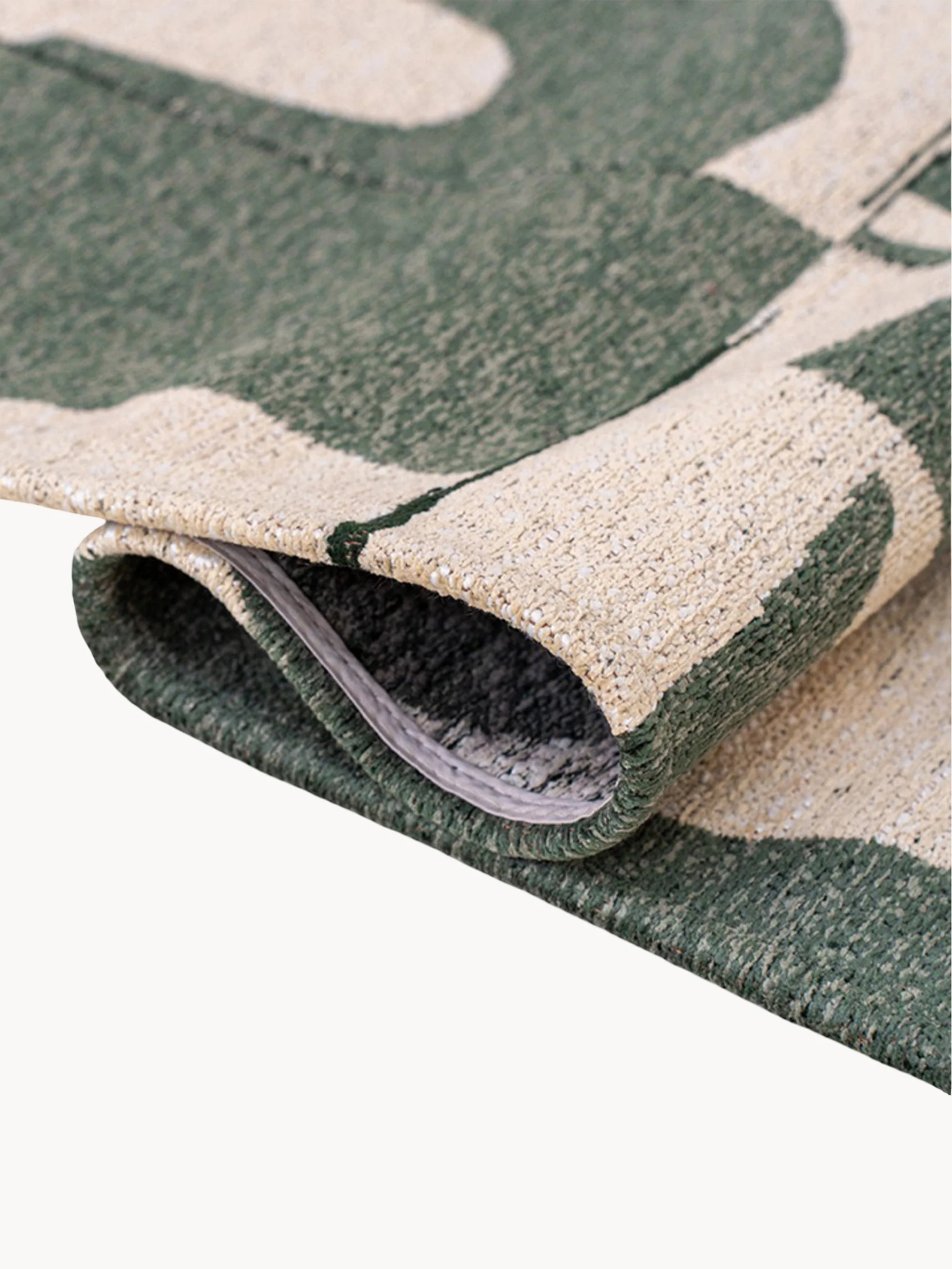 Wasbaar jacquard in- & outdoor vloerkleed Papercut