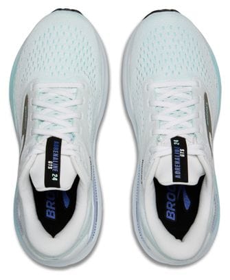 Chaussures Running Brooks Adrenaline GTS 24 Blanc/Bleu Femme