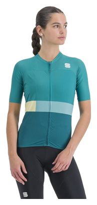 Maillot Manches Courtes Femme Sportful Snap Vert