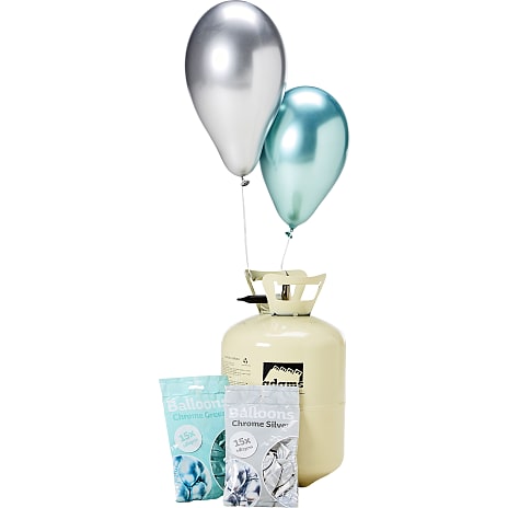 Chrome balloner Ø:23 15-pak - flere varianter - assorteret