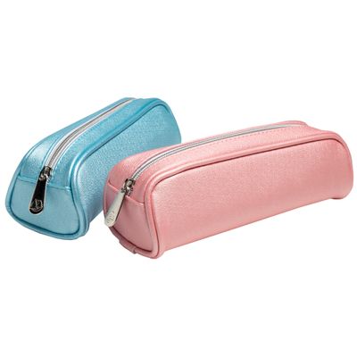 Trousse trapèze Perle - 1 compartiment - disponible dans différentes couleurs - Exacompta