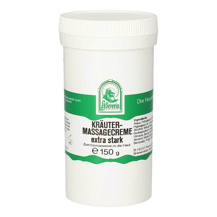 Sankt Severin Kräutermassagecreme extra stark, 150 g