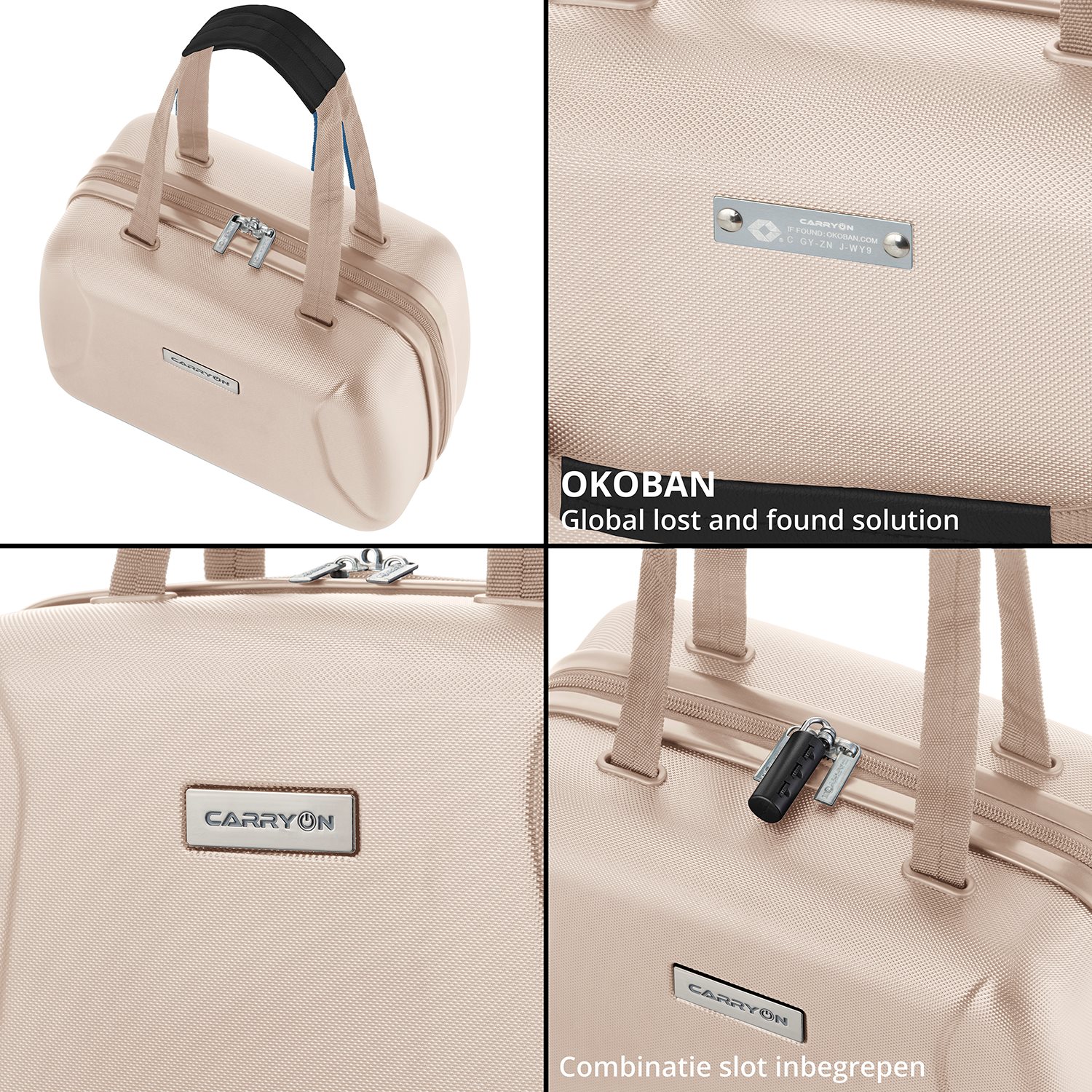 CarryOn Skyhopper Beautycase champagne