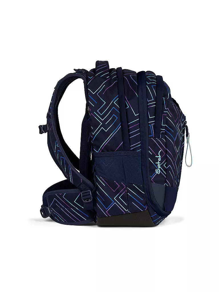 SATCH Schulrucksack Match Purple Laser dunkelblau
