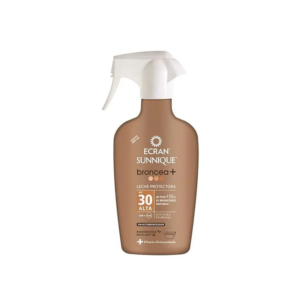 Ecran Sonnenschutzmilch Sunnique Bräunungspistole F30 275ml