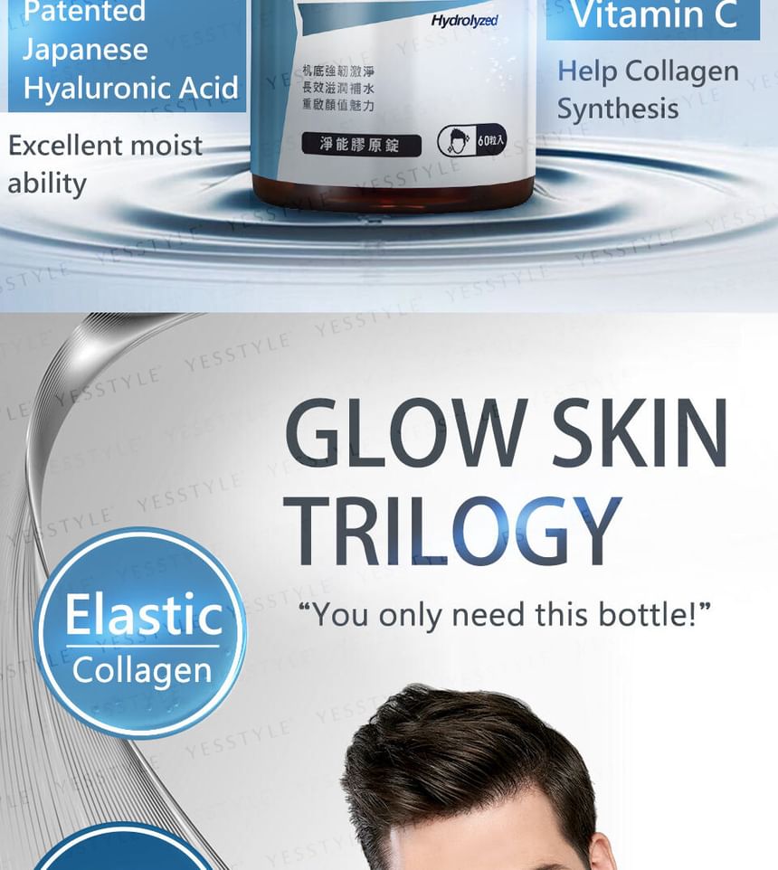 BHK's - Uniqman Gehydrolyseerde Collageen Tablet