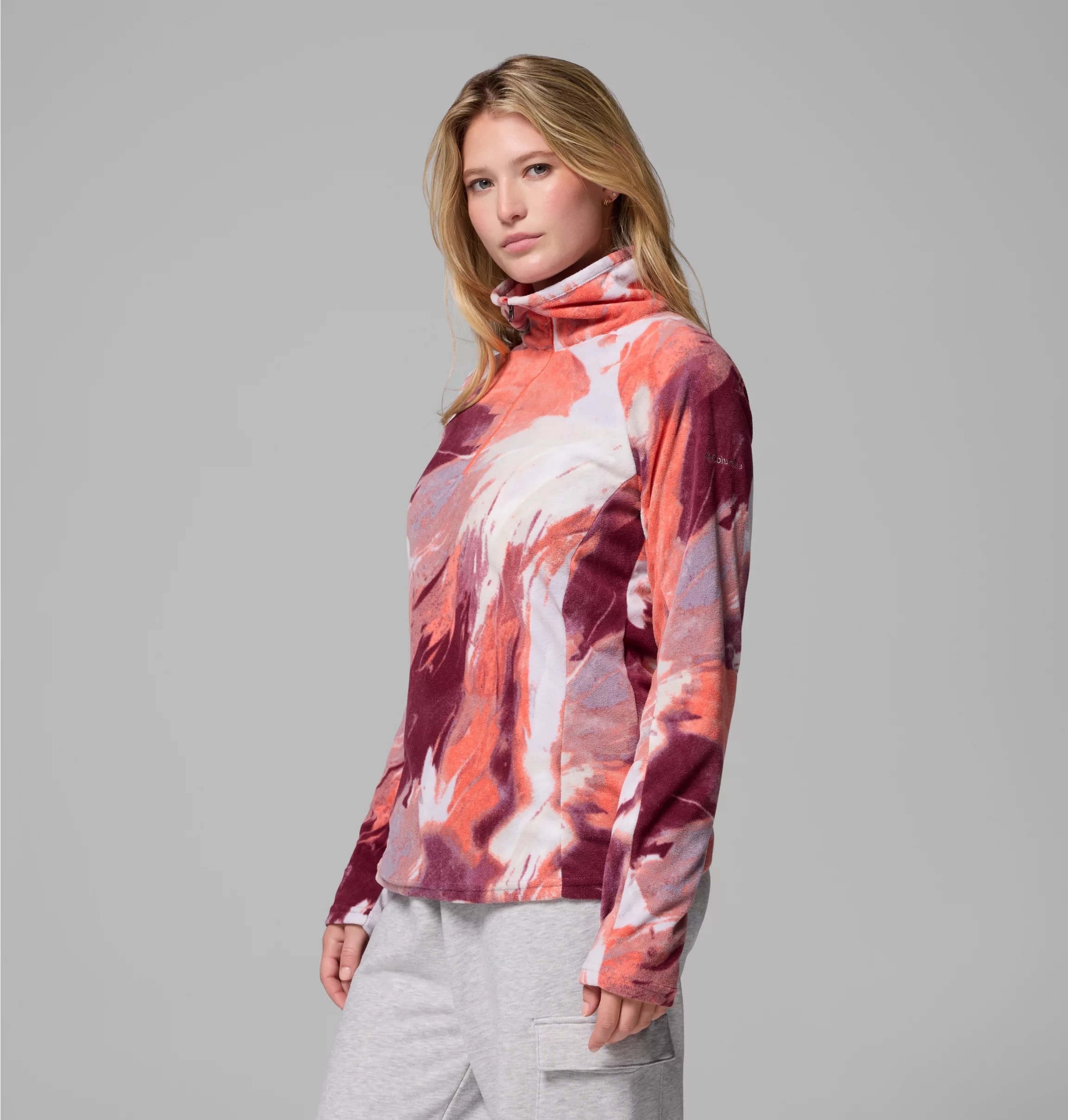 Columbia Fleecepullover »GLACIAL IV PRINT 1/2 ZIP«, 1 Stk.