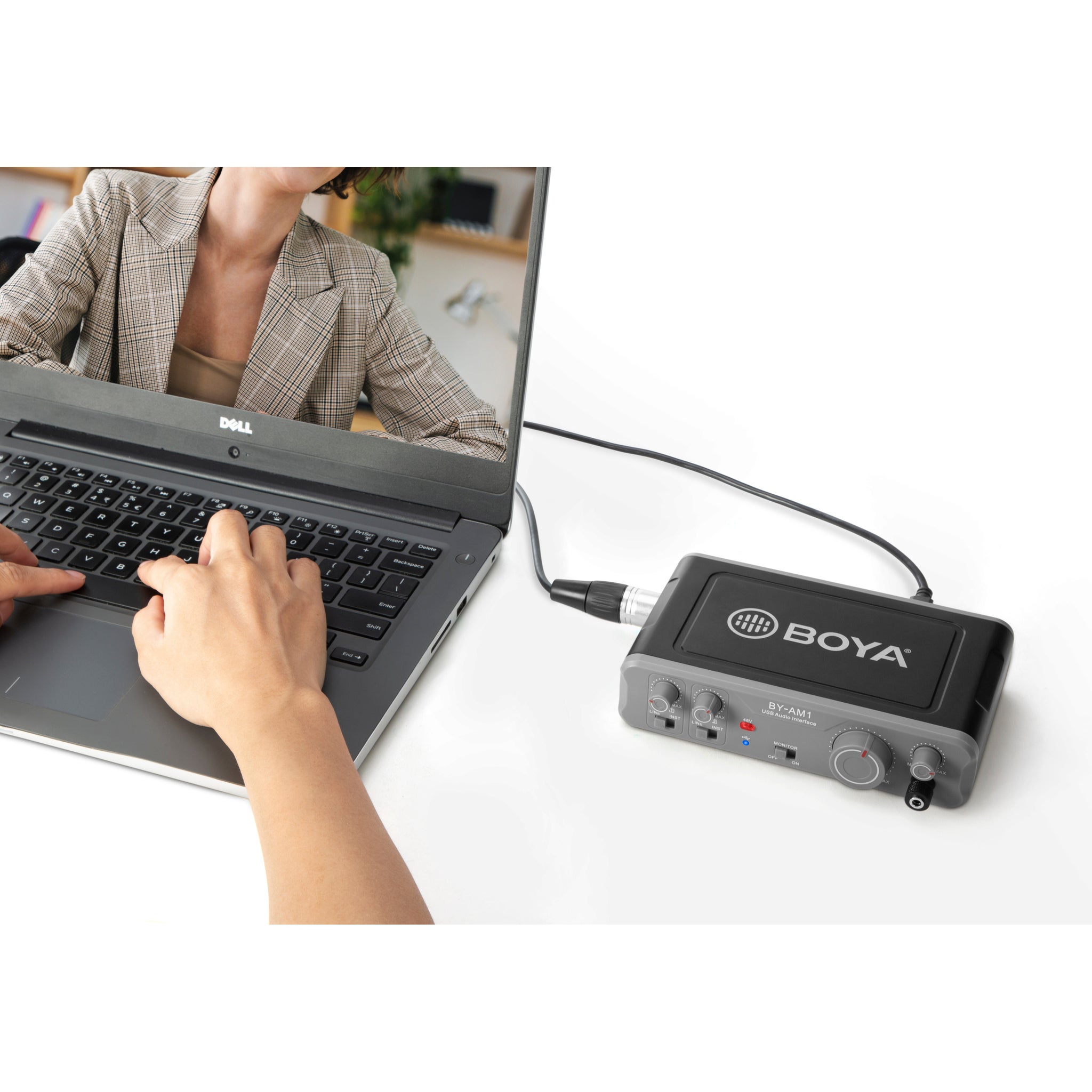 Boya BY-AM1 USB audio mixer / audio interface